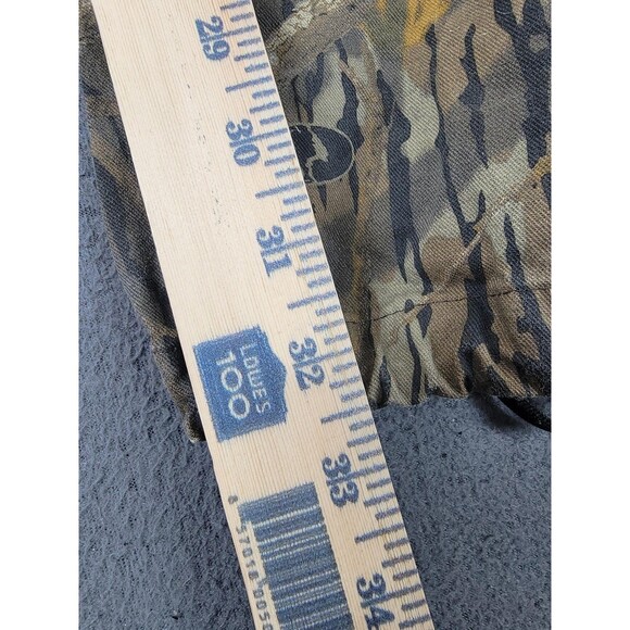 Mossy Oak Pants Mens XL Camo Shadow Branch Hunting Cotton Elastic Waist Drawcord - Picture 3 of 14